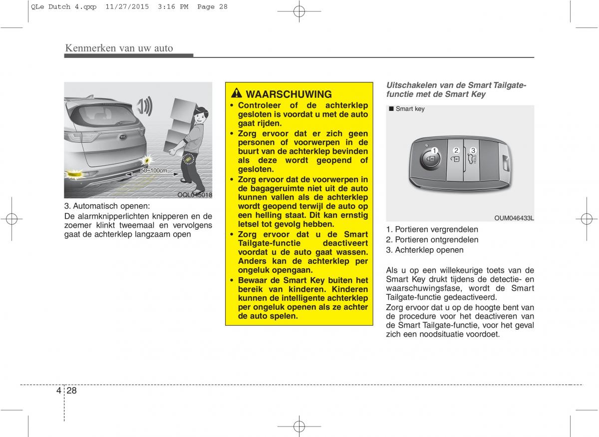 KIA Sportage IV handleiding / page 119