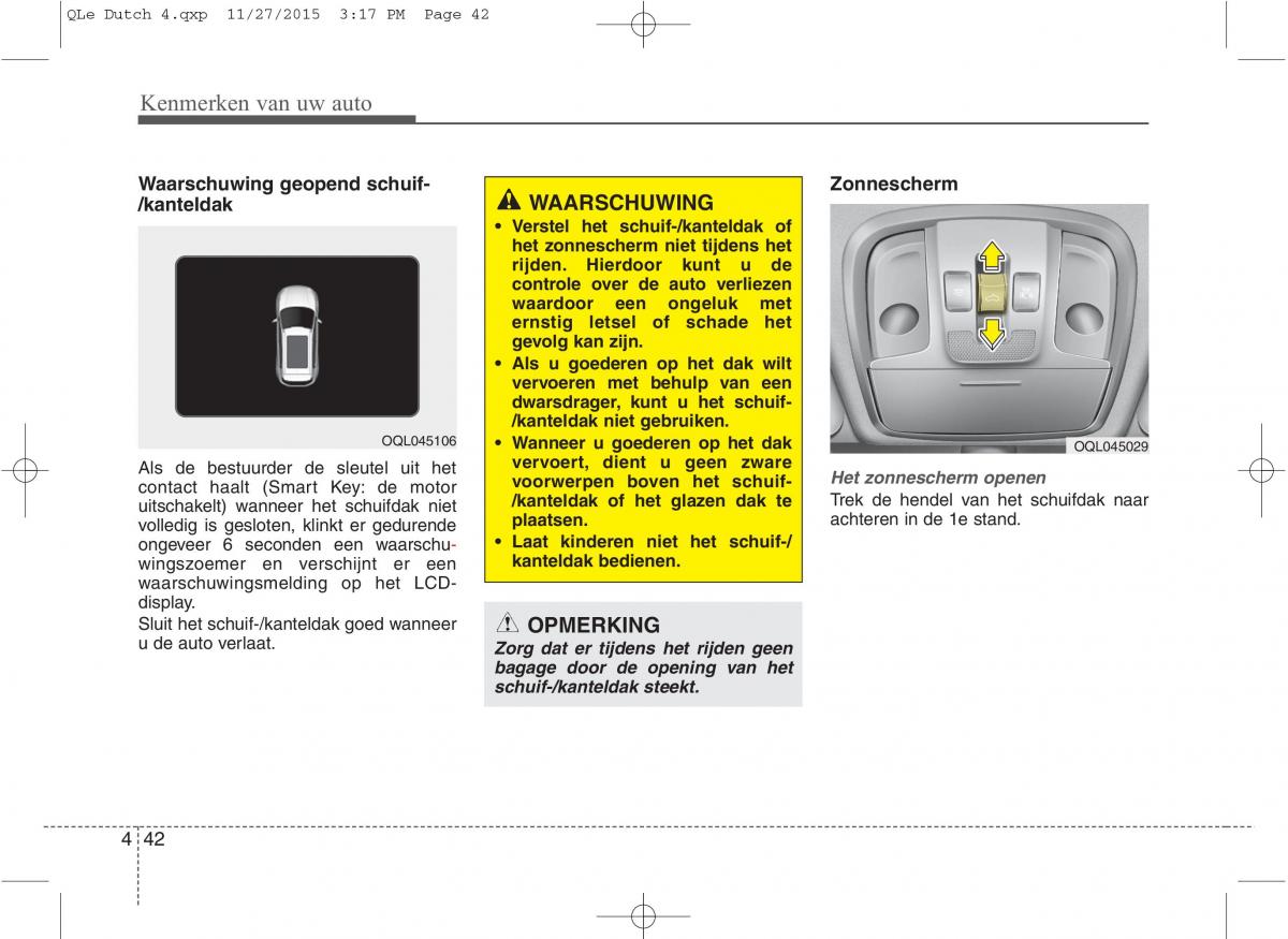 KIA Sportage IV handleiding / page 133