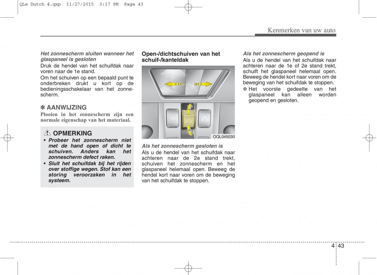 KIA Sportage IV handleiding / page 134