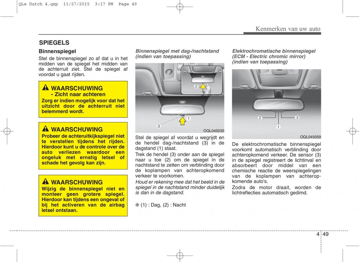 KIA Sportage IV handleiding / page 140