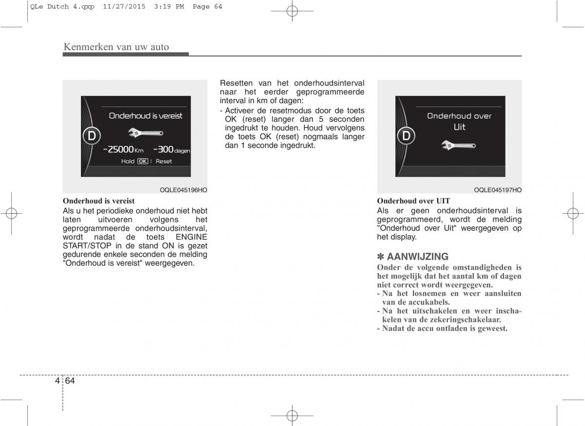 KIA Sportage IV handleiding / page 155