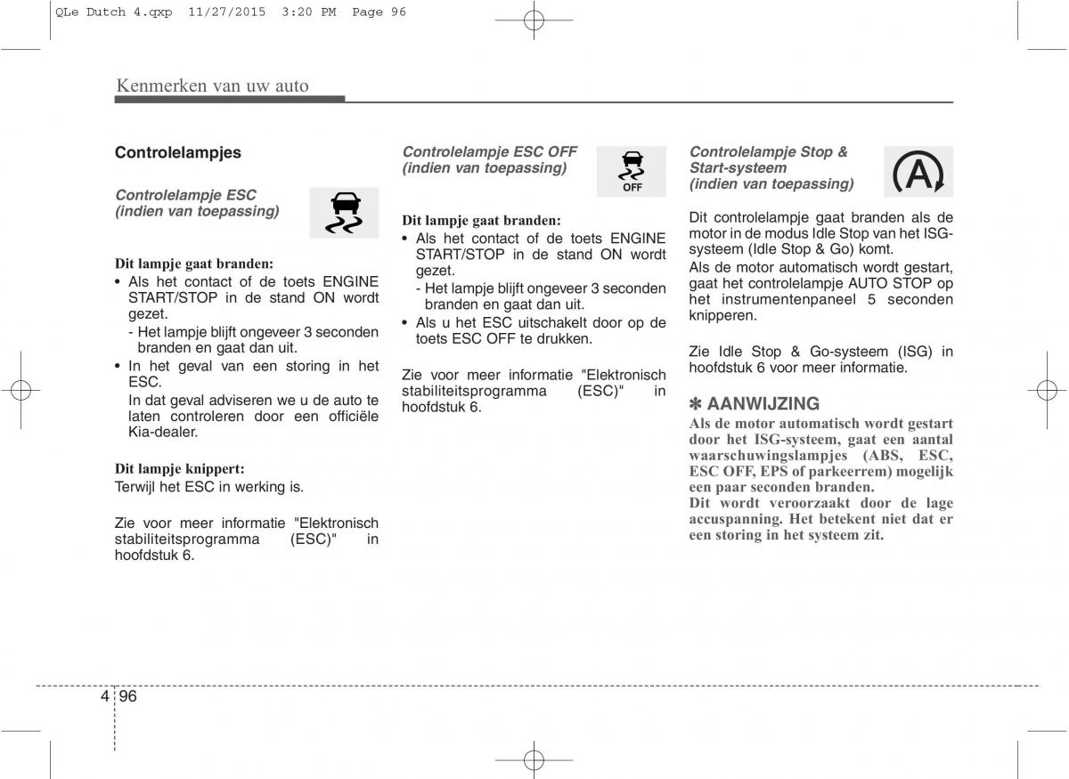 KIA Sportage IV handleiding / page 187