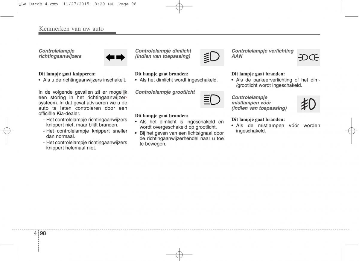 KIA Sportage IV handleiding / page 189