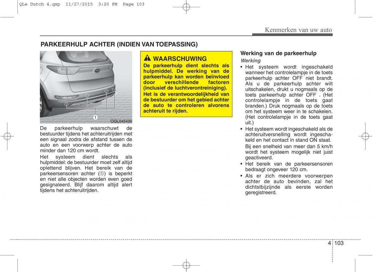 KIA Sportage IV handleiding / page 194