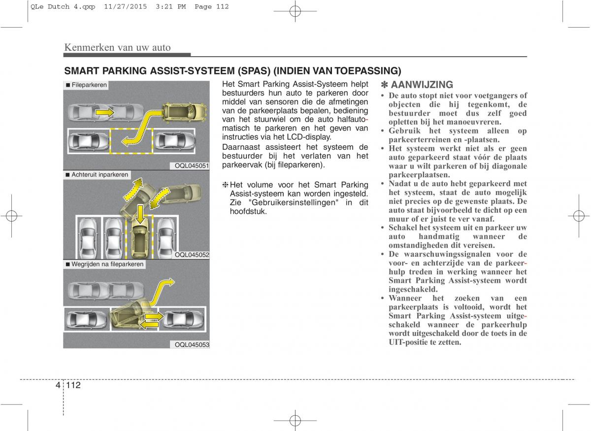 KIA Sportage IV handleiding / page 203