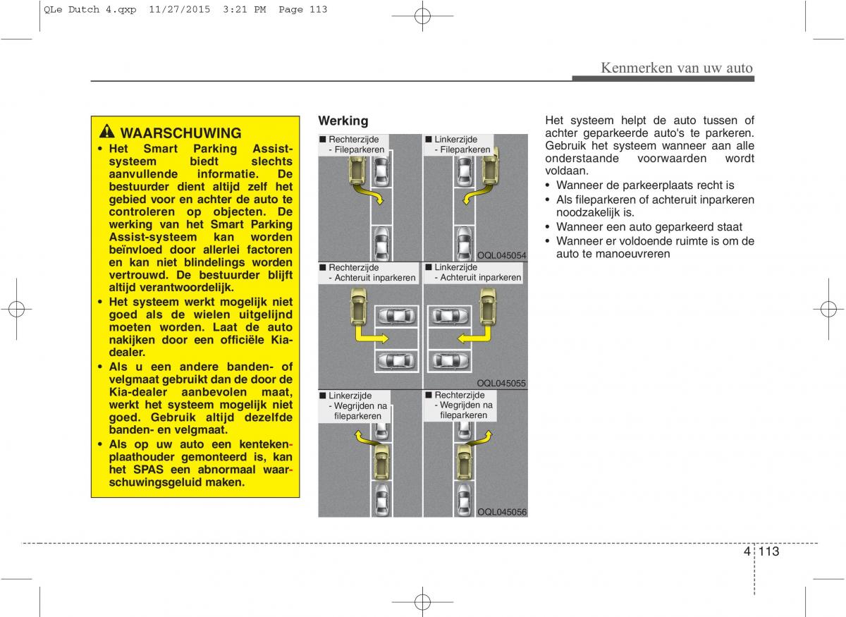 KIA Sportage IV handleiding / page 204