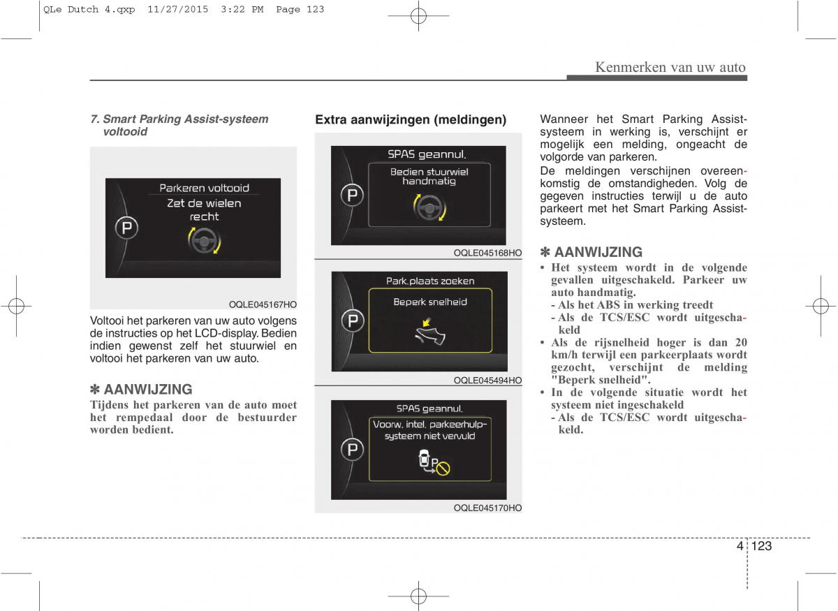 KIA Sportage IV handleiding / page 214