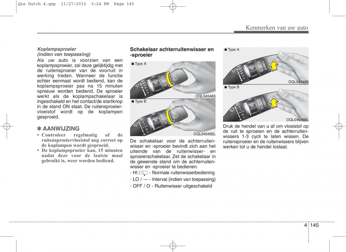 KIA Sportage IV handleiding / page 236