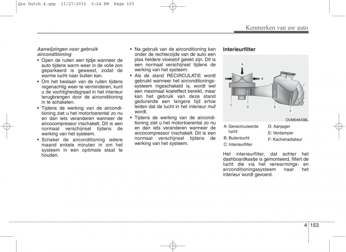 KIA Sportage IV handleiding / page 244