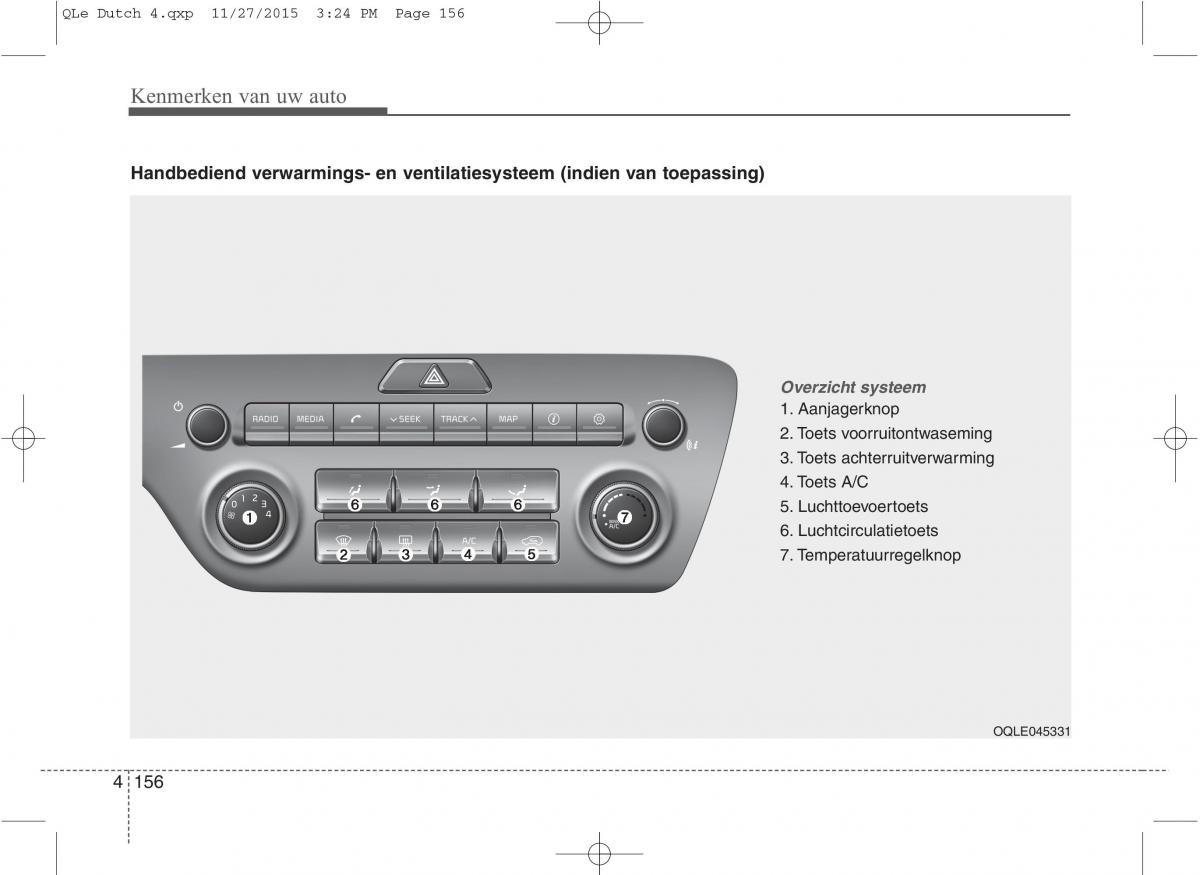 KIA Sportage IV handleiding / page 247