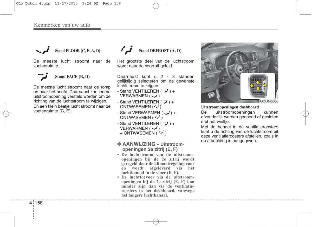 KIA Sportage IV handleiding / page 249