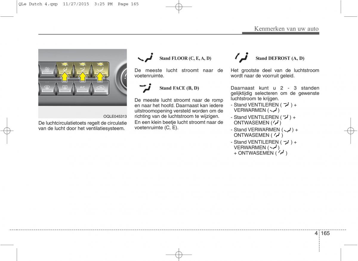 KIA Sportage IV handleiding / page 256