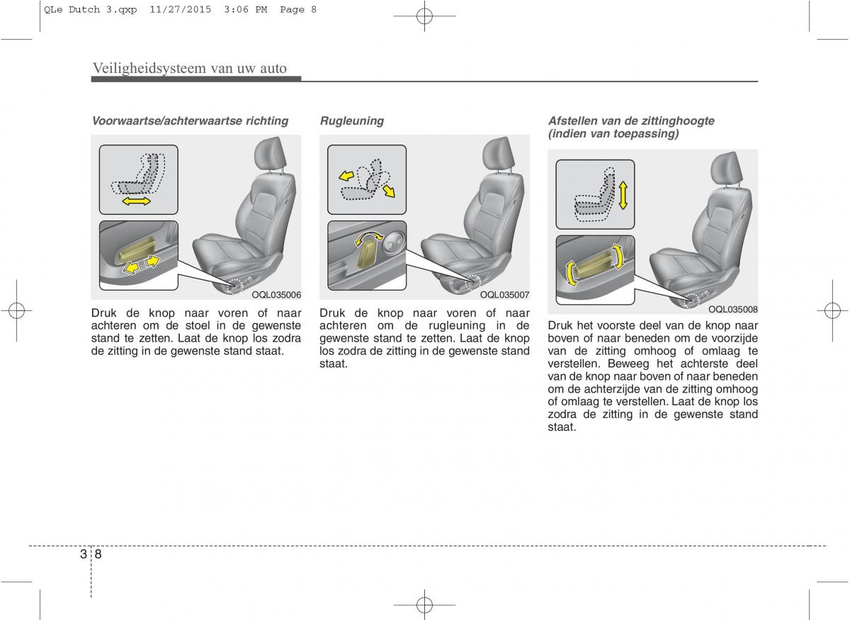 KIA Sportage IV handleiding / page 26