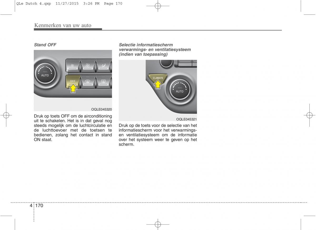 KIA Sportage IV handleiding / page 261