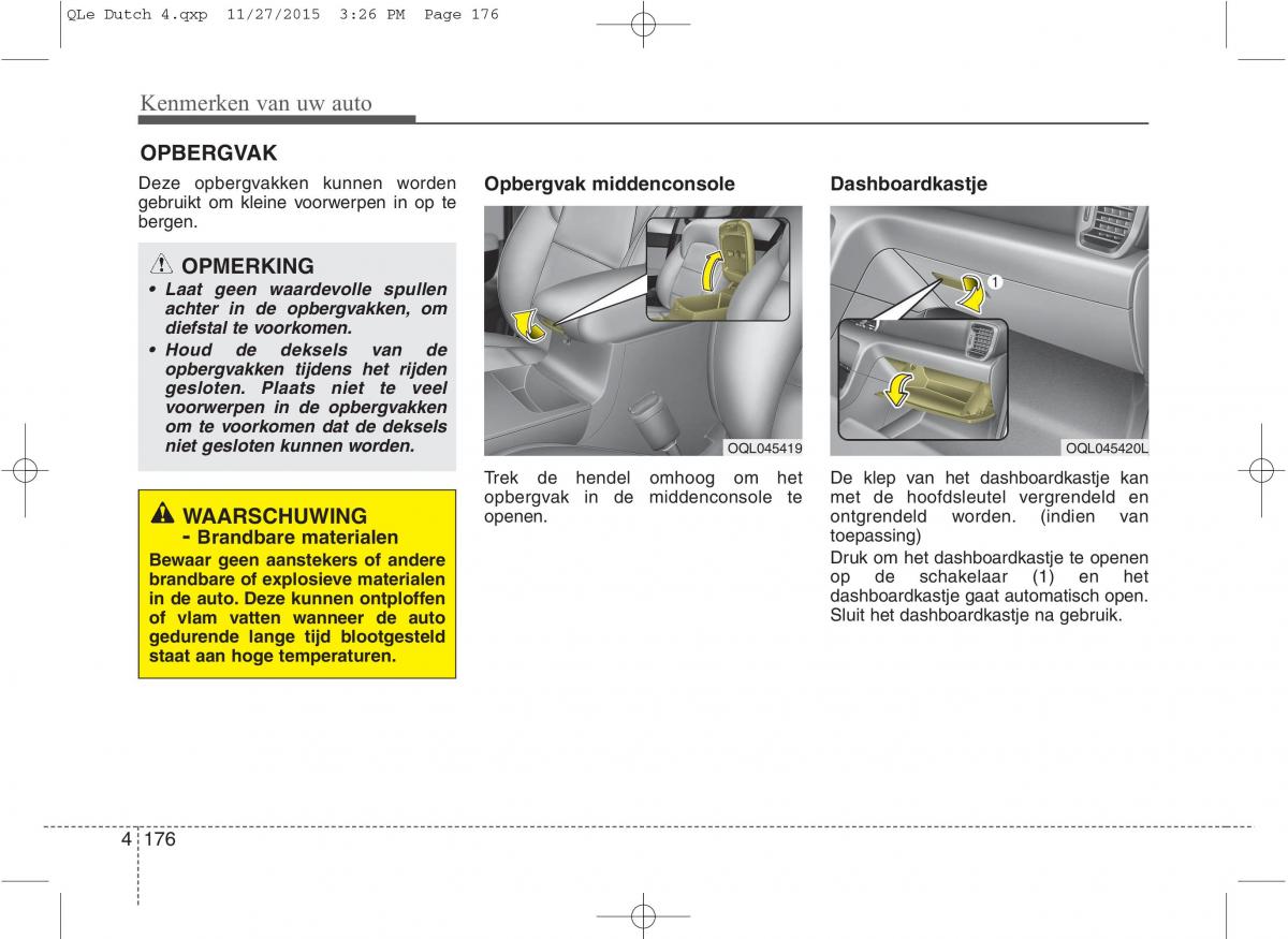 KIA Sportage IV handleiding / page 267