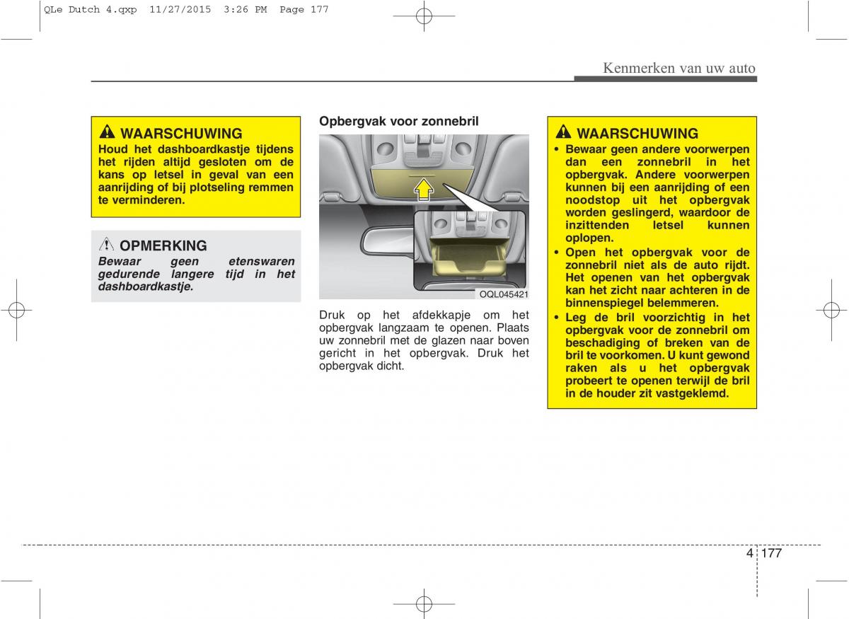 KIA Sportage IV handleiding / page 268