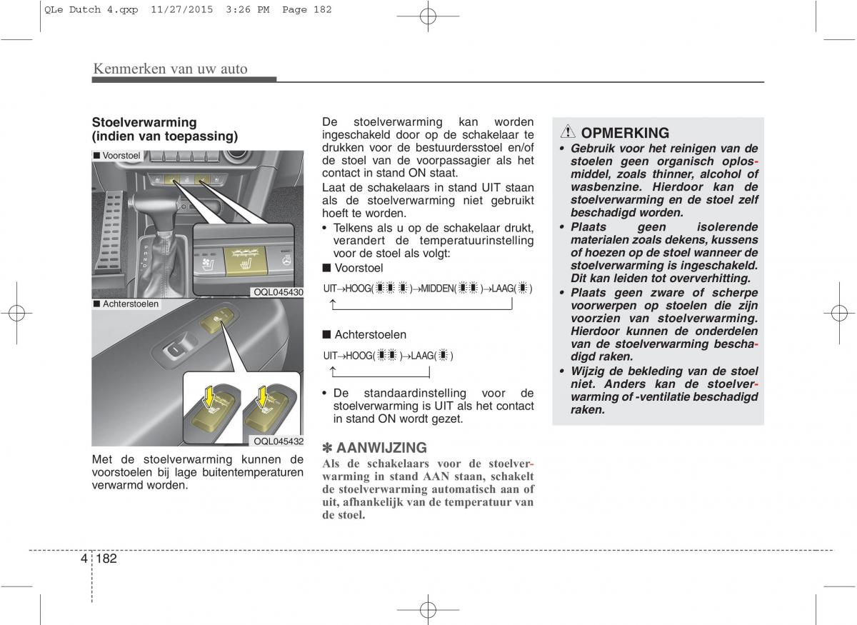 KIA Sportage IV handleiding / page 273