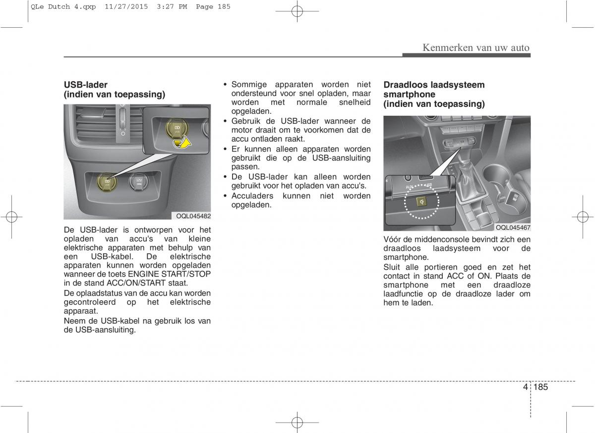 KIA Sportage IV handleiding / page 276