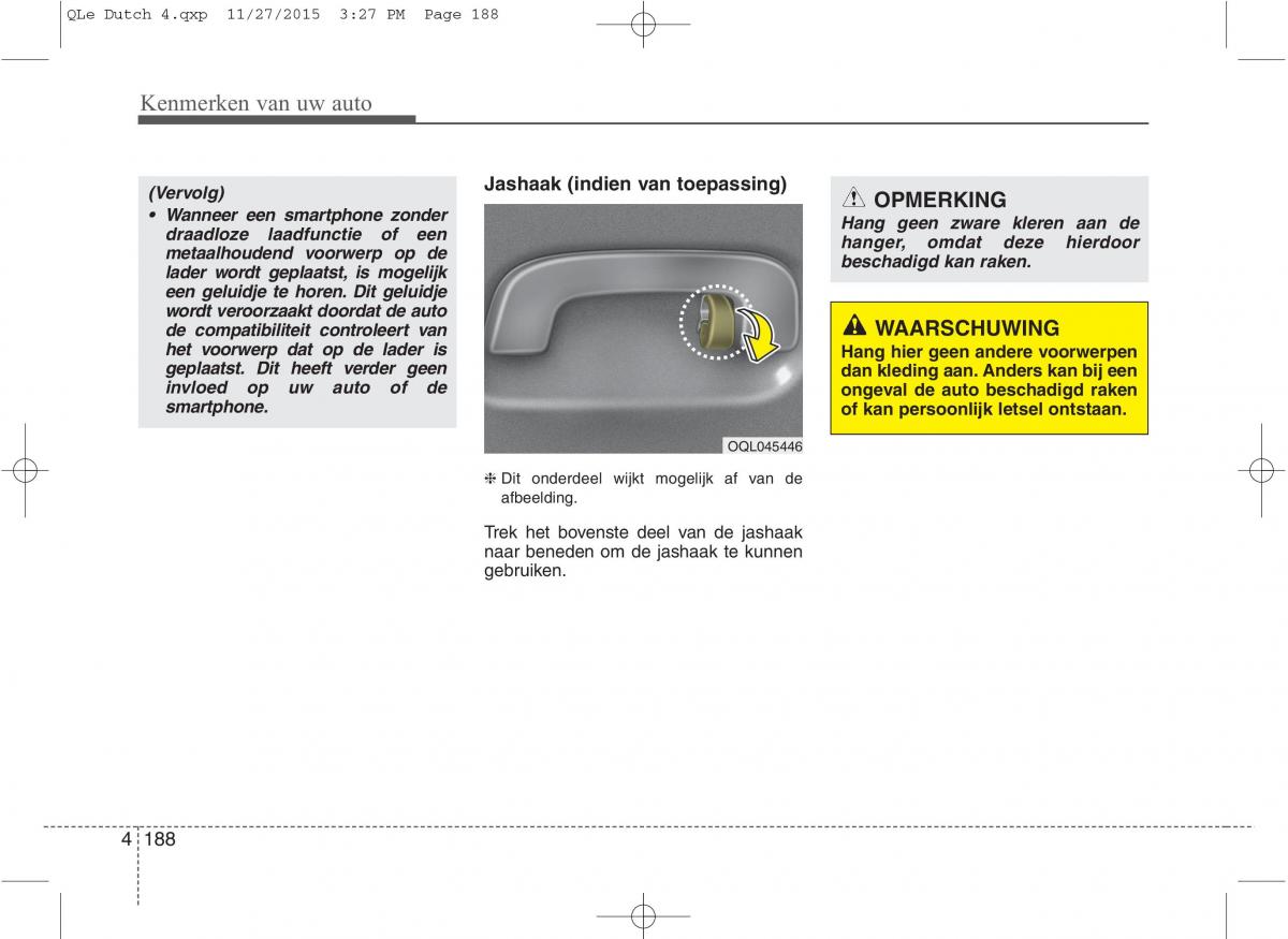 KIA Sportage IV handleiding / page 279