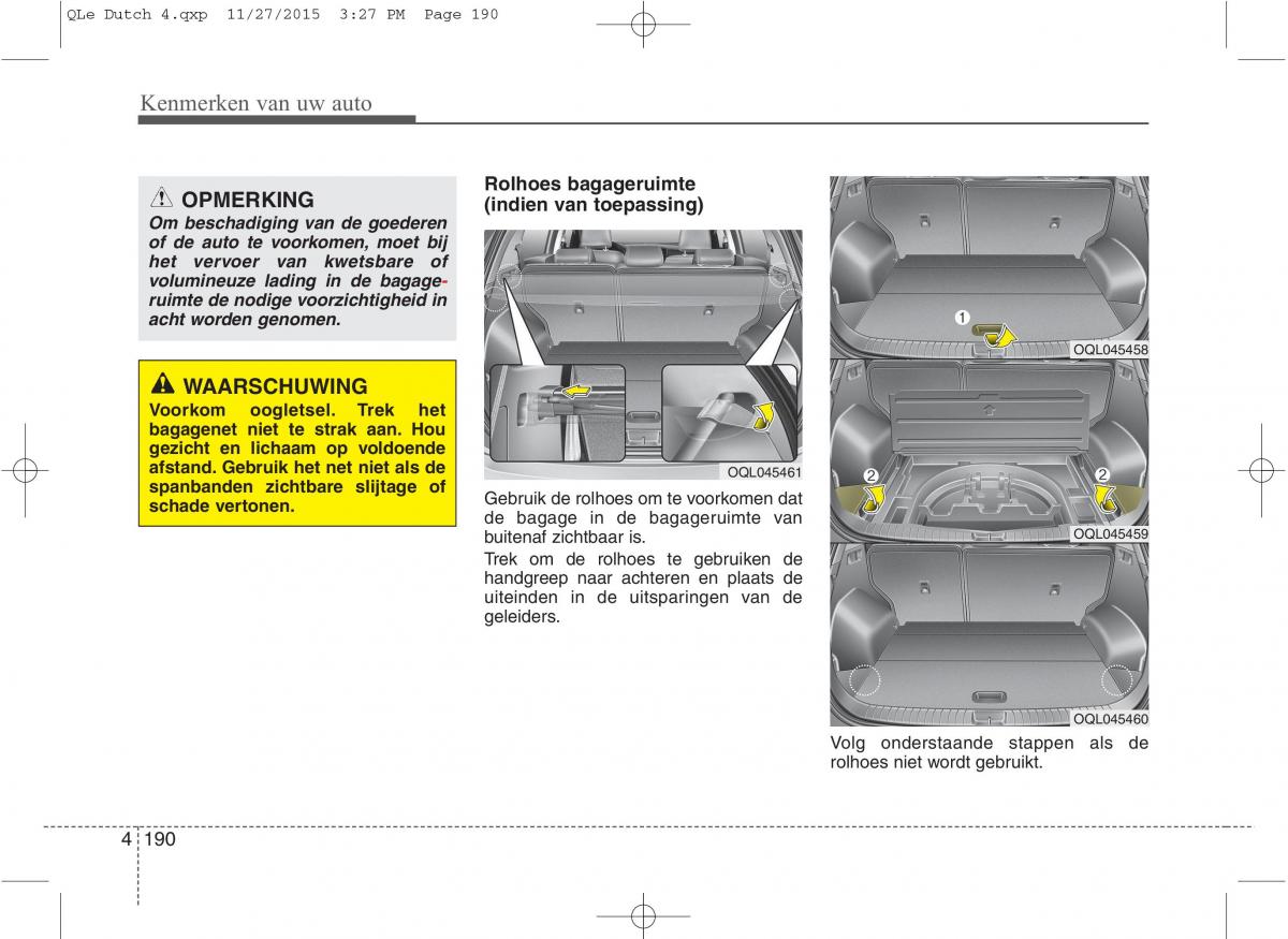 KIA Sportage IV handleiding / page 281