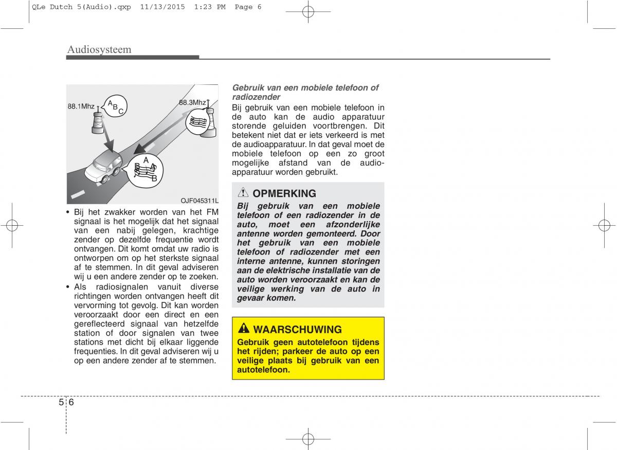 KIA Sportage IV handleiding / page 290