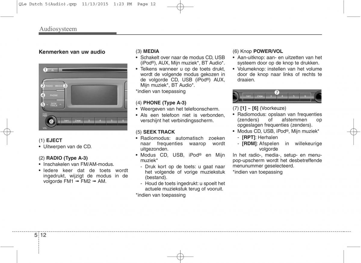 KIA Sportage IV handleiding / page 296