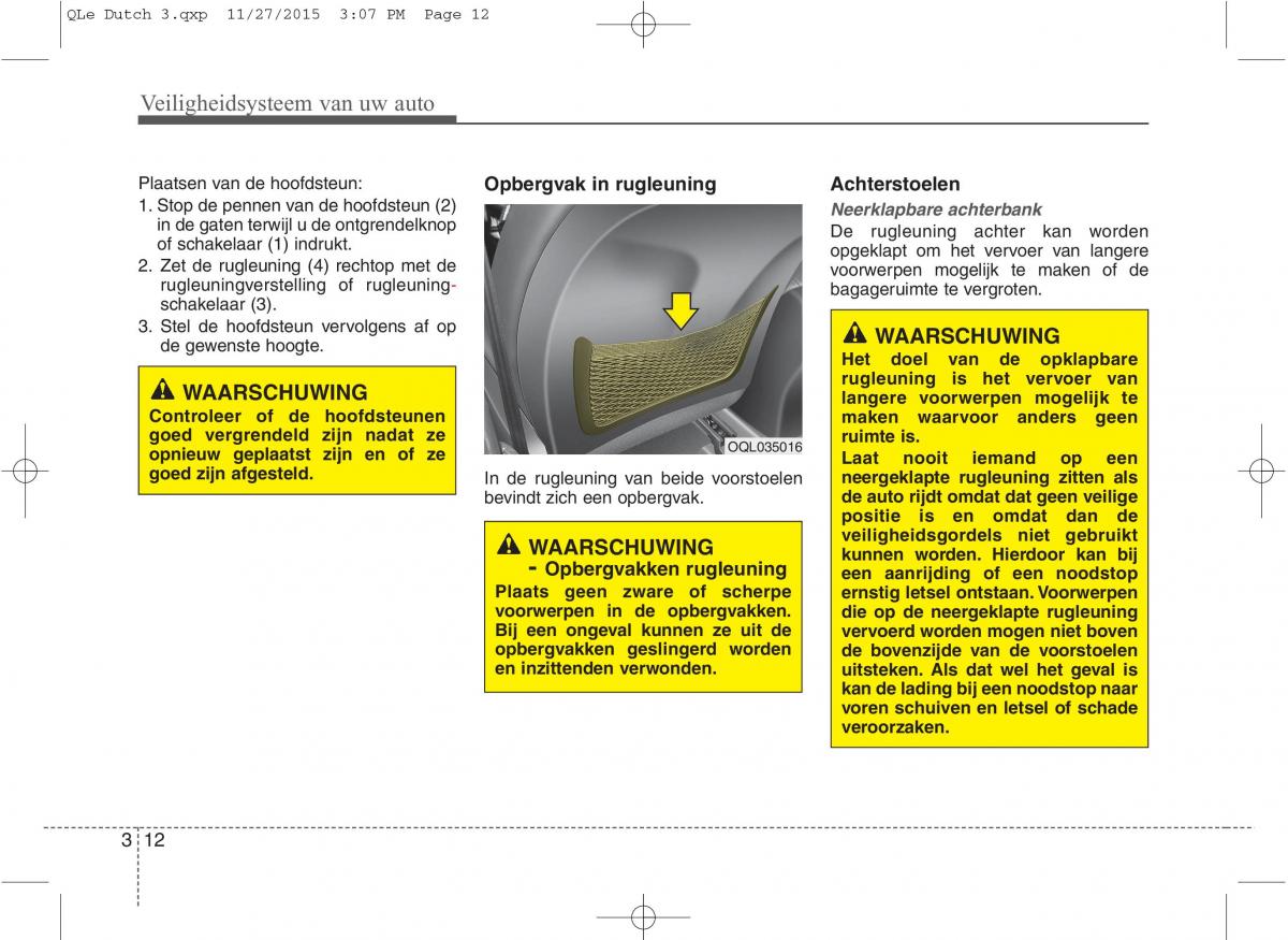 KIA Sportage IV handleiding / page 30