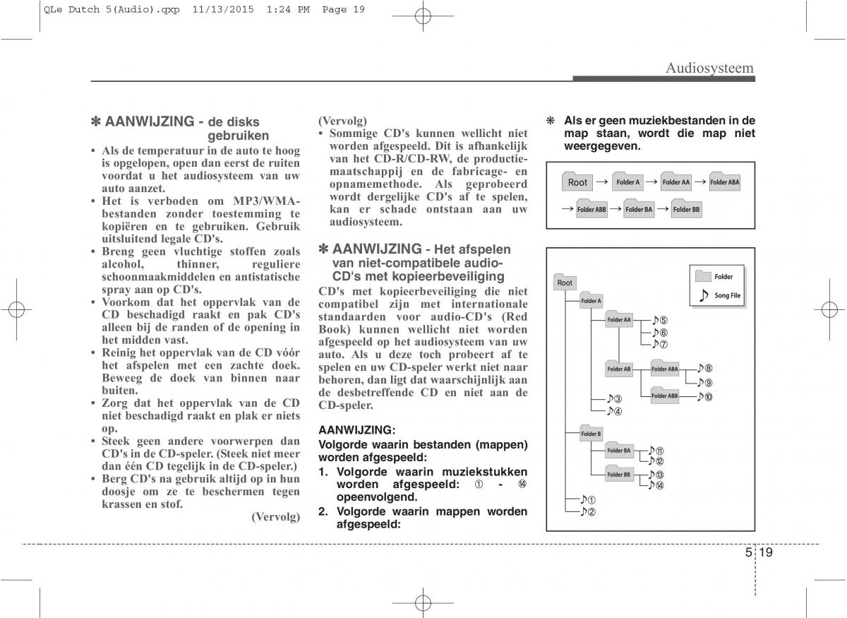 KIA Sportage IV handleiding / page 303