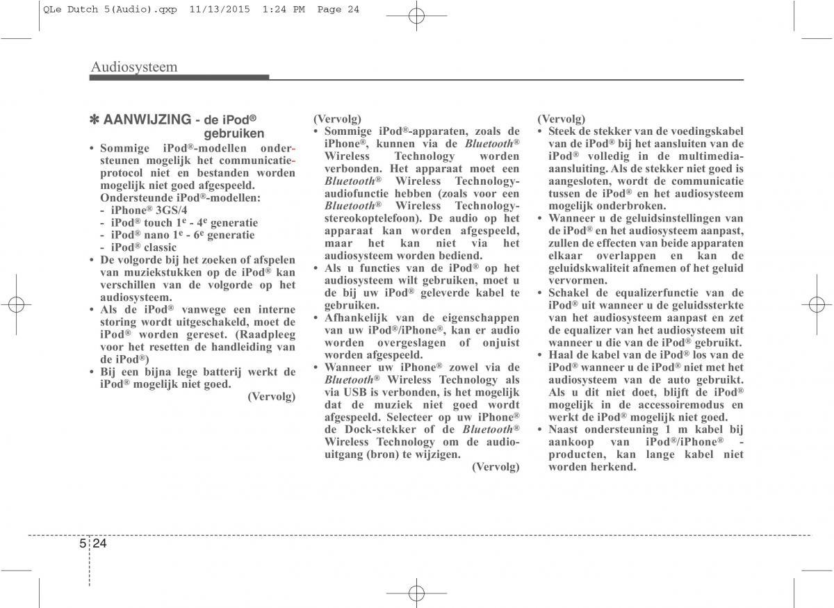 KIA Sportage IV handleiding / page 308