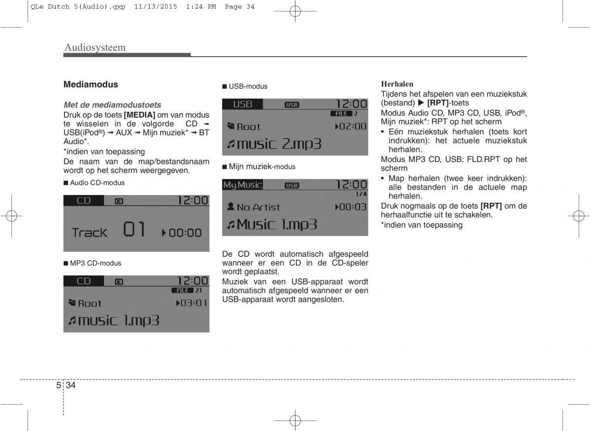 KIA Sportage IV handleiding / page 318