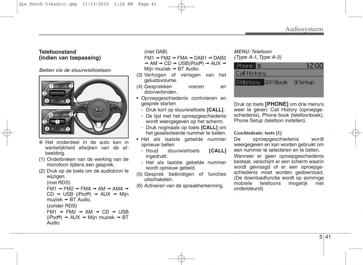 KIA Sportage IV handleiding / page 325