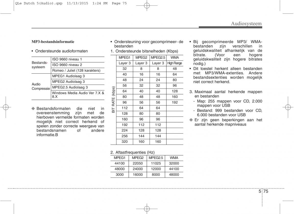 KIA Sportage IV handleiding / page 359