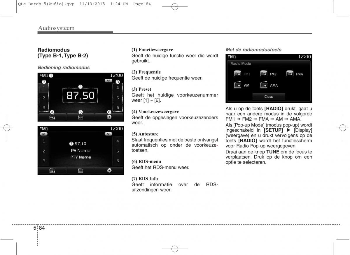 KIA Sportage IV handleiding / page 368