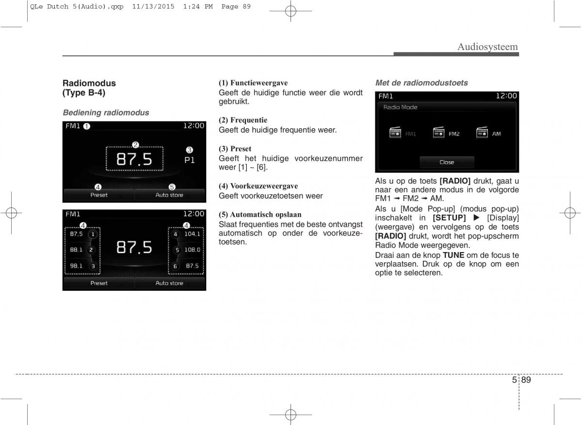 KIA Sportage IV handleiding / page 373