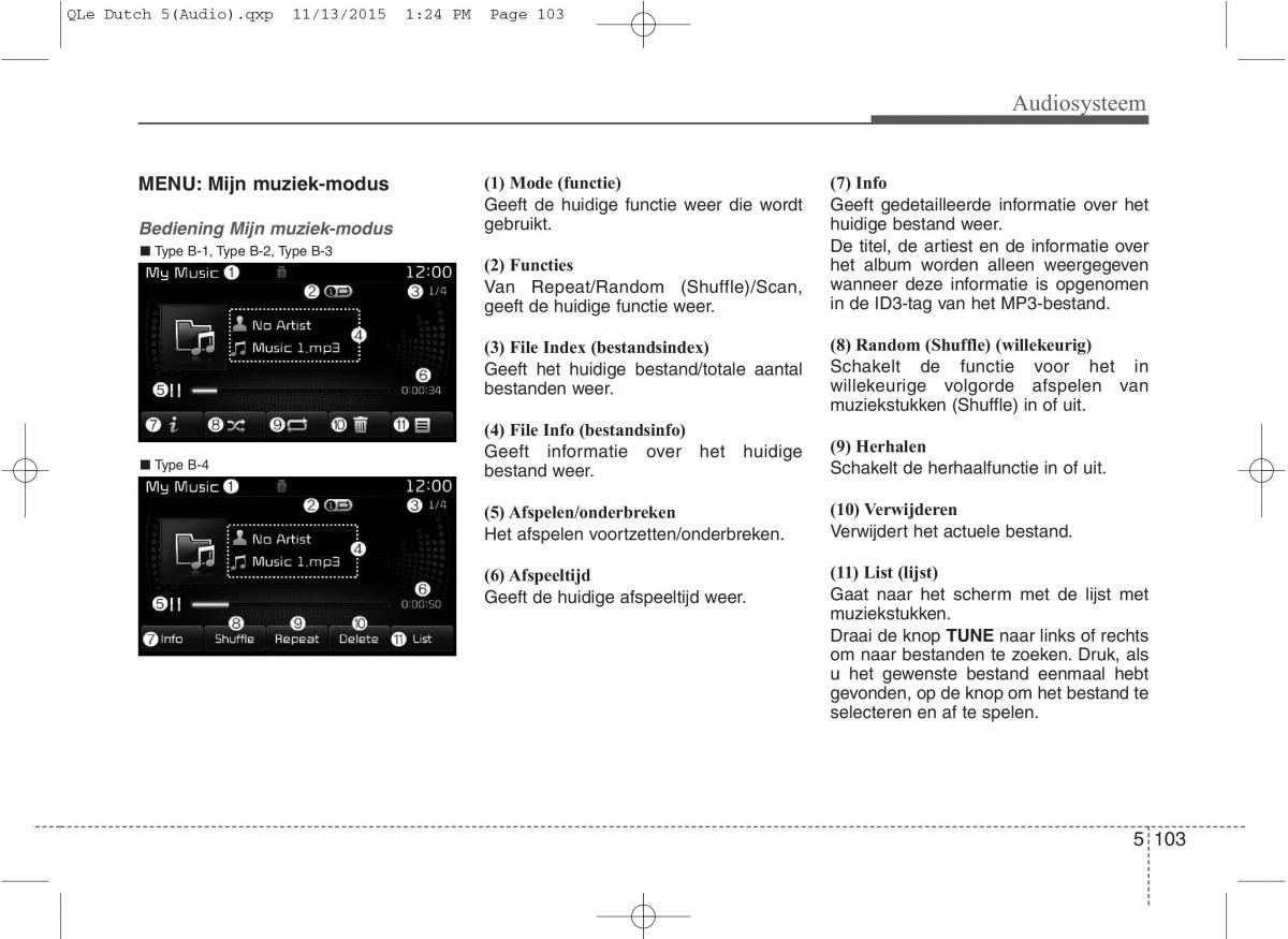 KIA Sportage IV handleiding / page 387