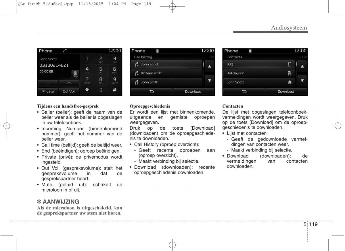 KIA Sportage IV handleiding / page 403