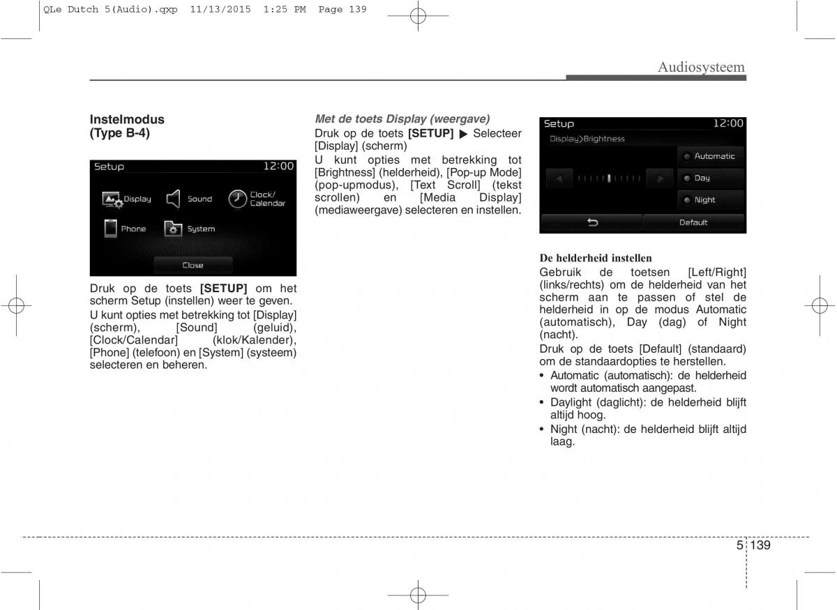 KIA Sportage IV handleiding / page 423