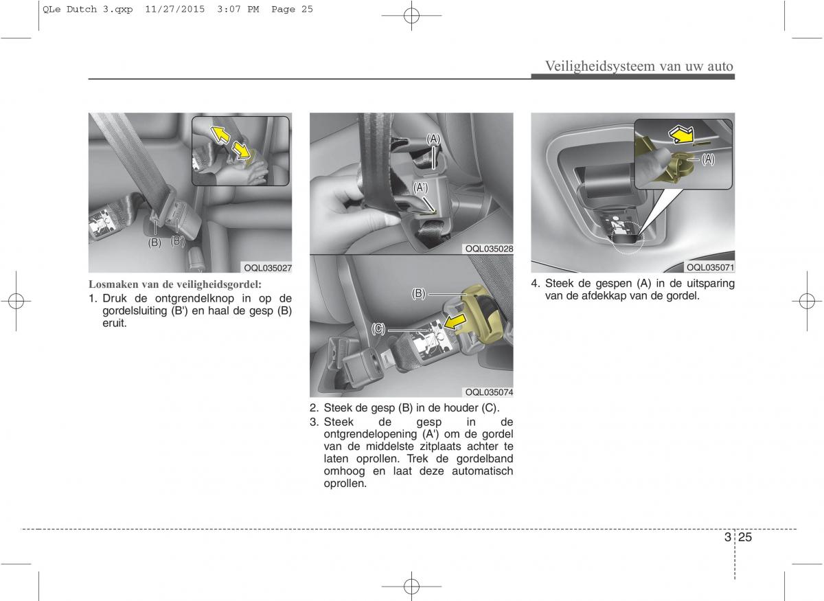 KIA Sportage IV handleiding / page 43