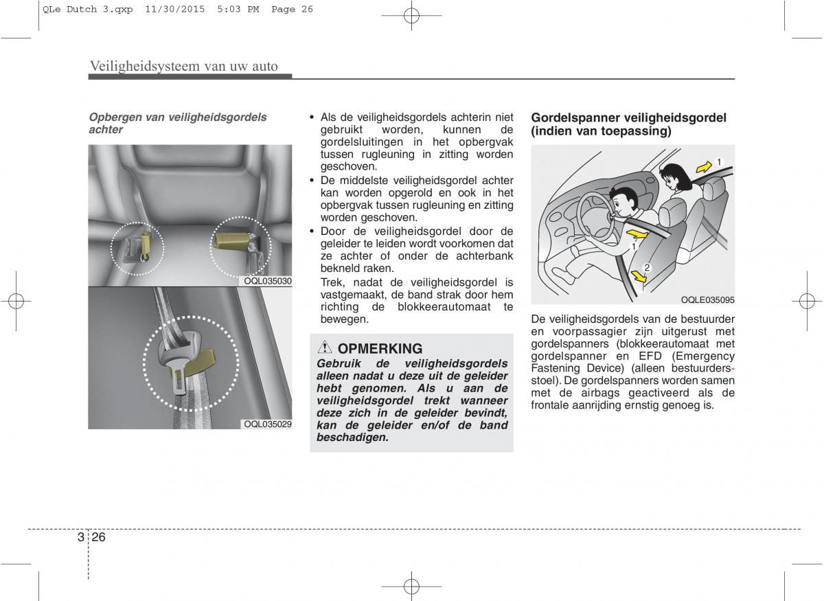 KIA Sportage IV handleiding / page 44