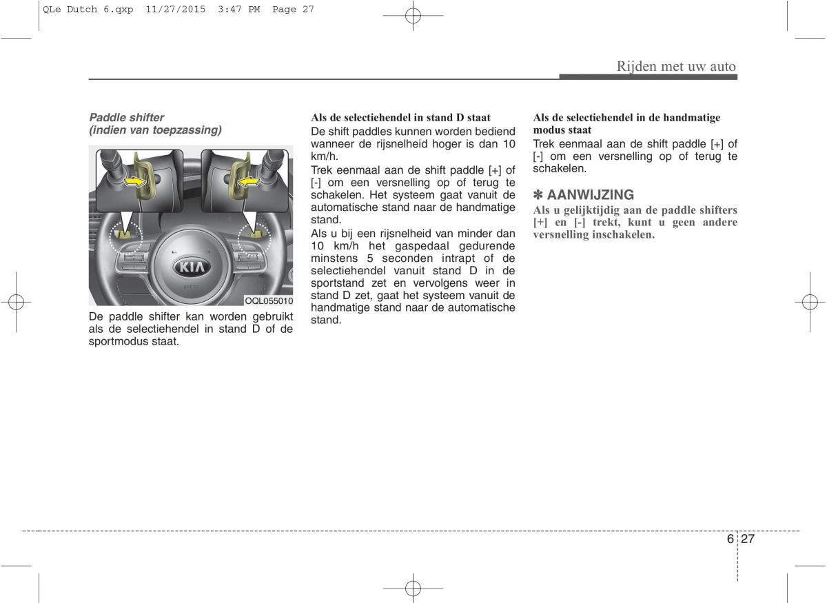 KIA Sportage IV handleiding / page 465