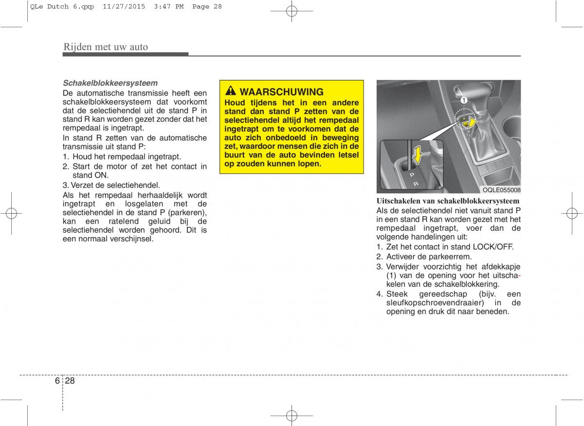 KIA Sportage IV handleiding / page 466