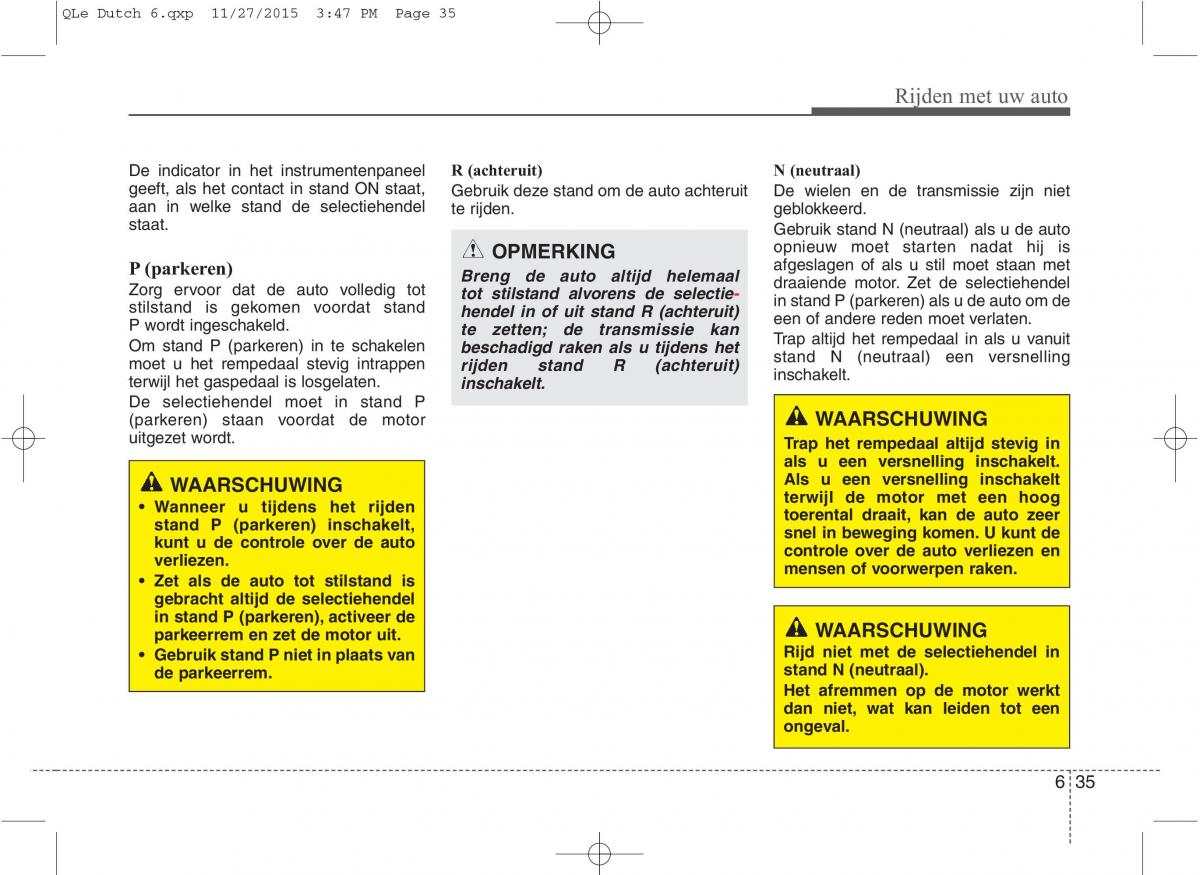 KIA Sportage IV handleiding / page 473