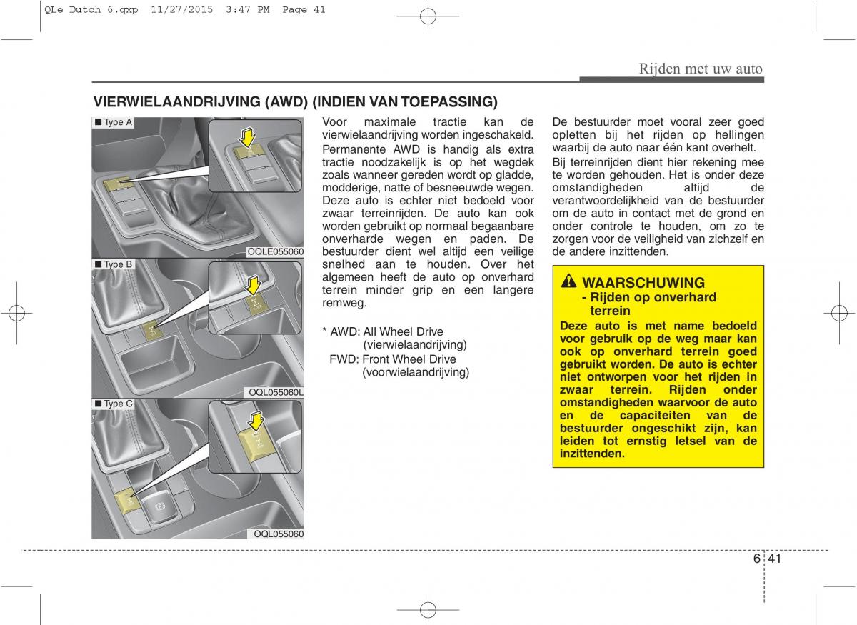 KIA Sportage IV handleiding / page 479