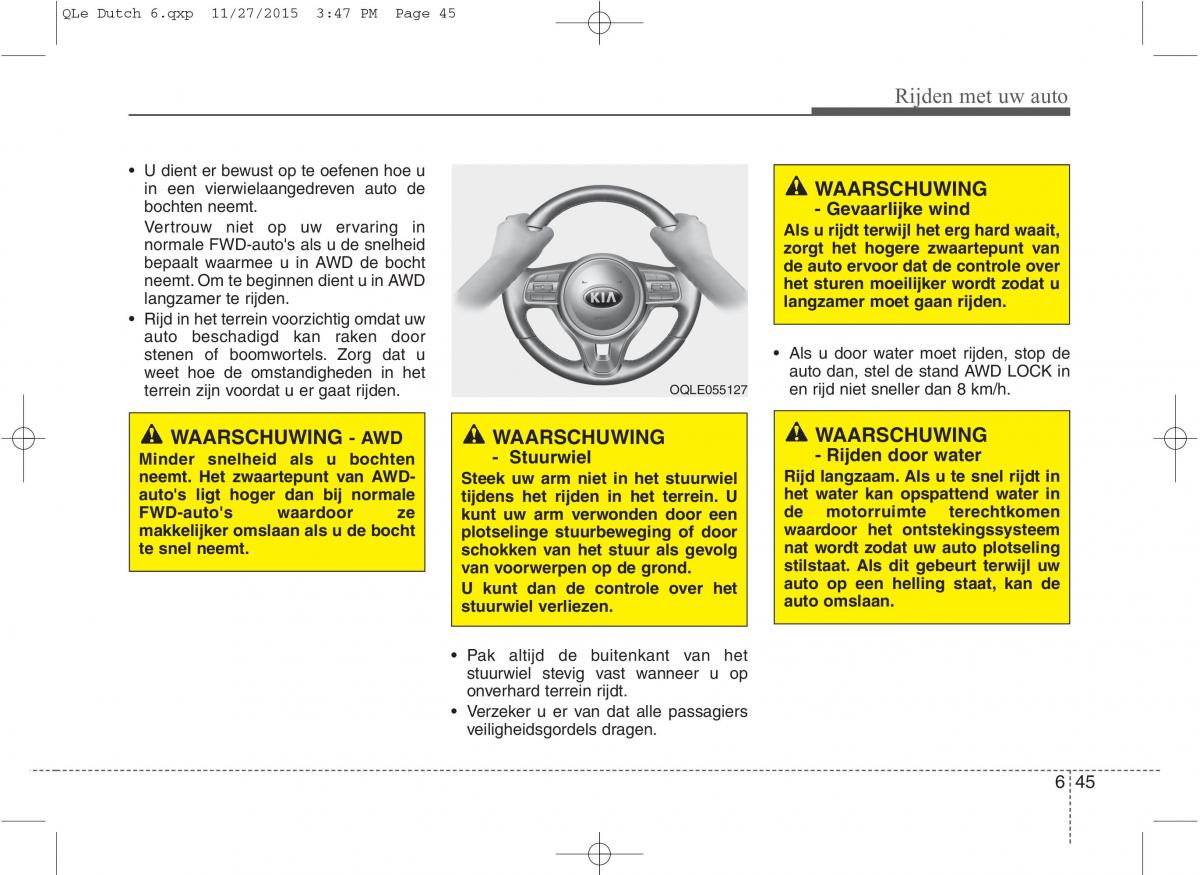 KIA Sportage IV handleiding / page 483