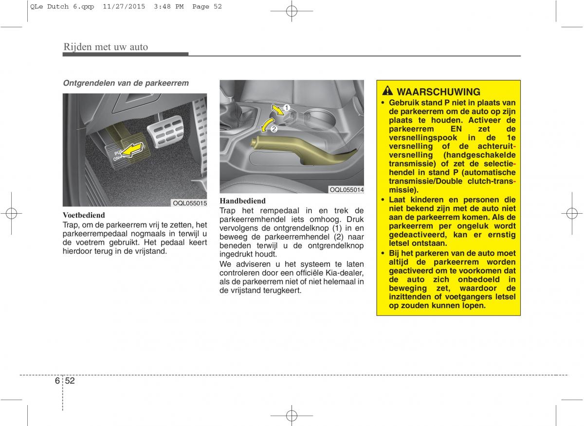 KIA Sportage IV handleiding / page 490