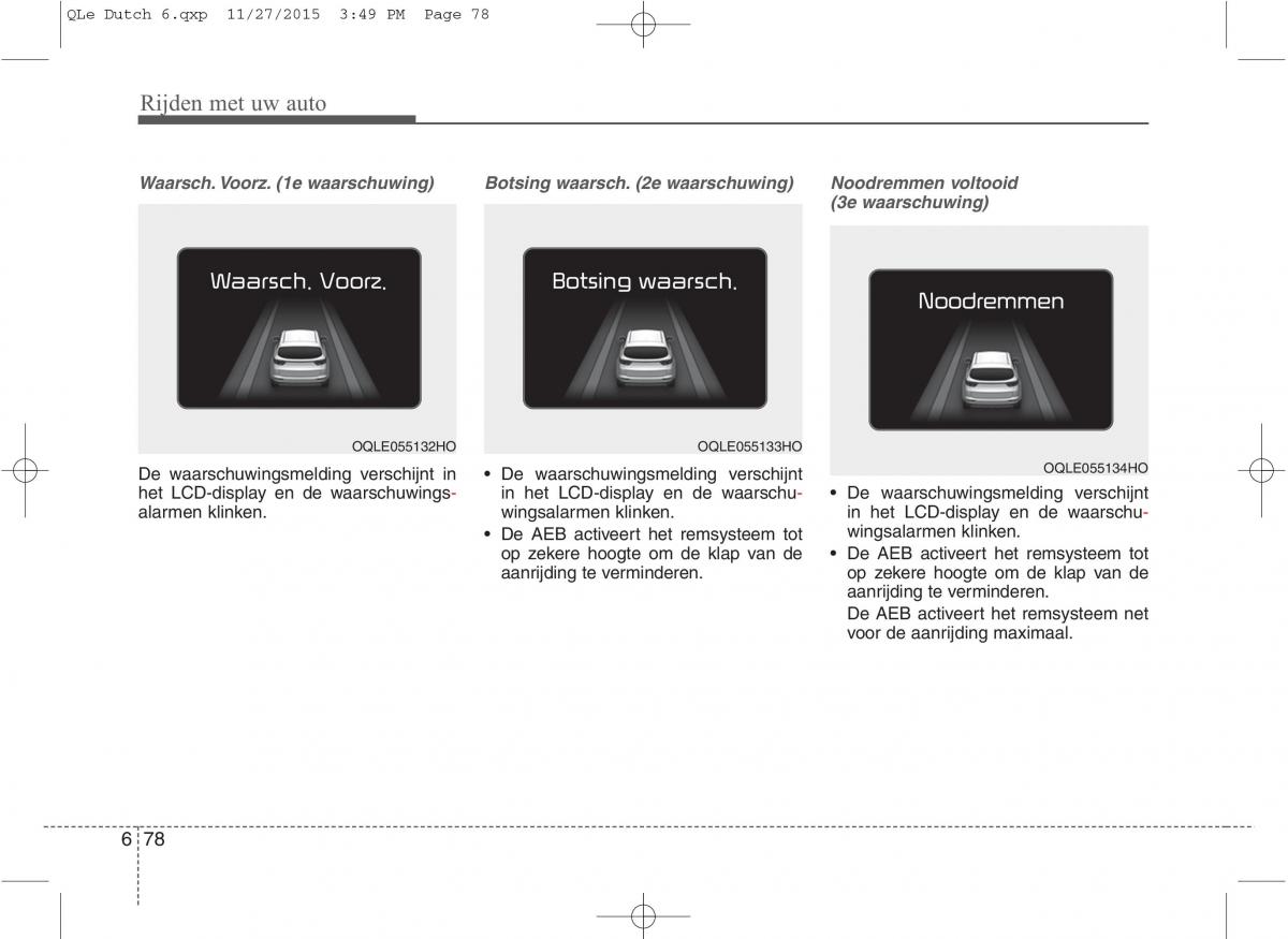 KIA Sportage IV handleiding / page 516