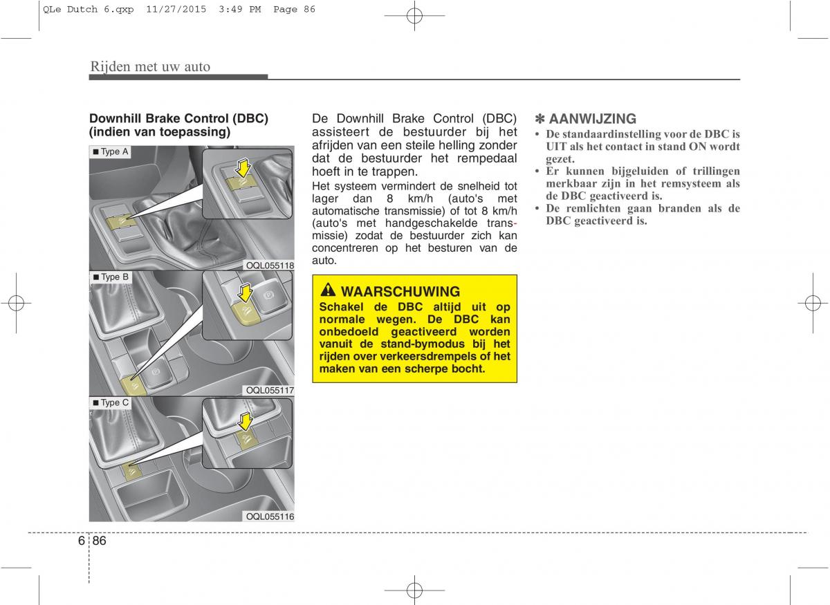 KIA Sportage IV handleiding / page 524