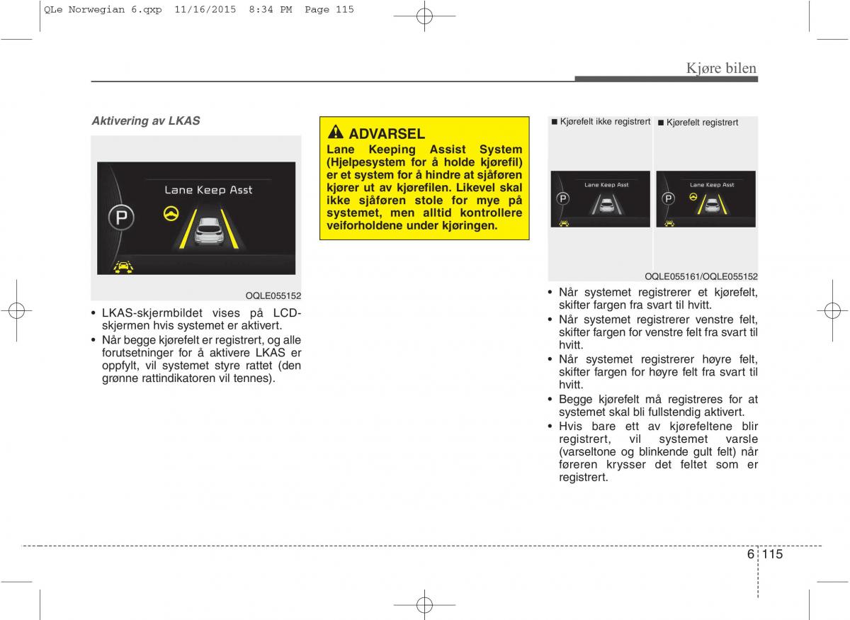 KIA Sportage IV bruksanvisningen / page 542