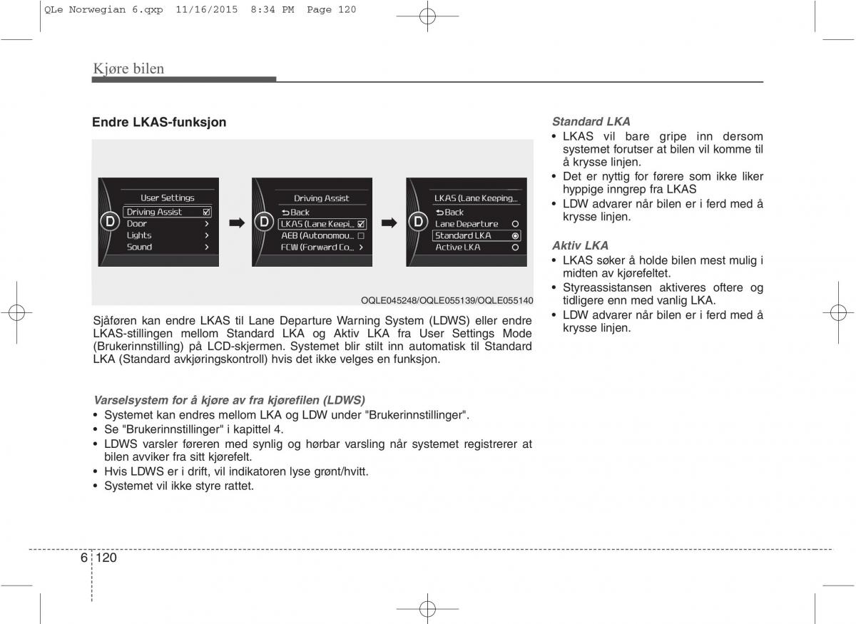 KIA Sportage IV bruksanvisningen / page 547