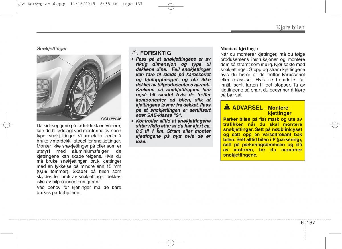 KIA Sportage IV bruksanvisningen / page 564